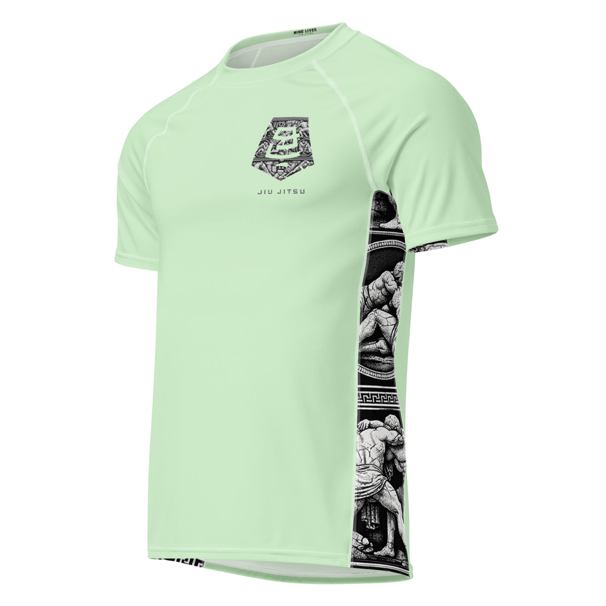 Pantheon RASHGUARD - TEAL – Nine Lives Jiu Jitsu