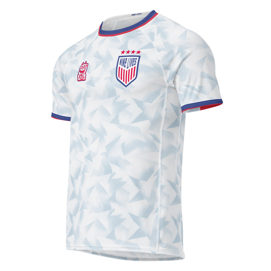 USA CLUB CUP RASHGUARD 2026 - WHITE – Nine Lives Jiu Jitsu