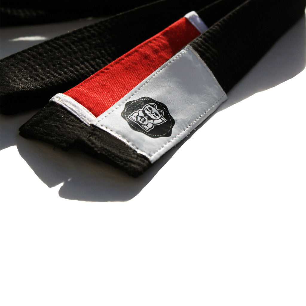 Bjj black belt white bar best sale