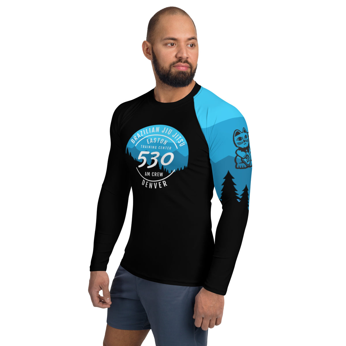 Exclusive Rash Guard EXCLUSIVE - AM CREW RASH GUARD - BY NINE LIVES – Nine Lives Jiu Jitsu